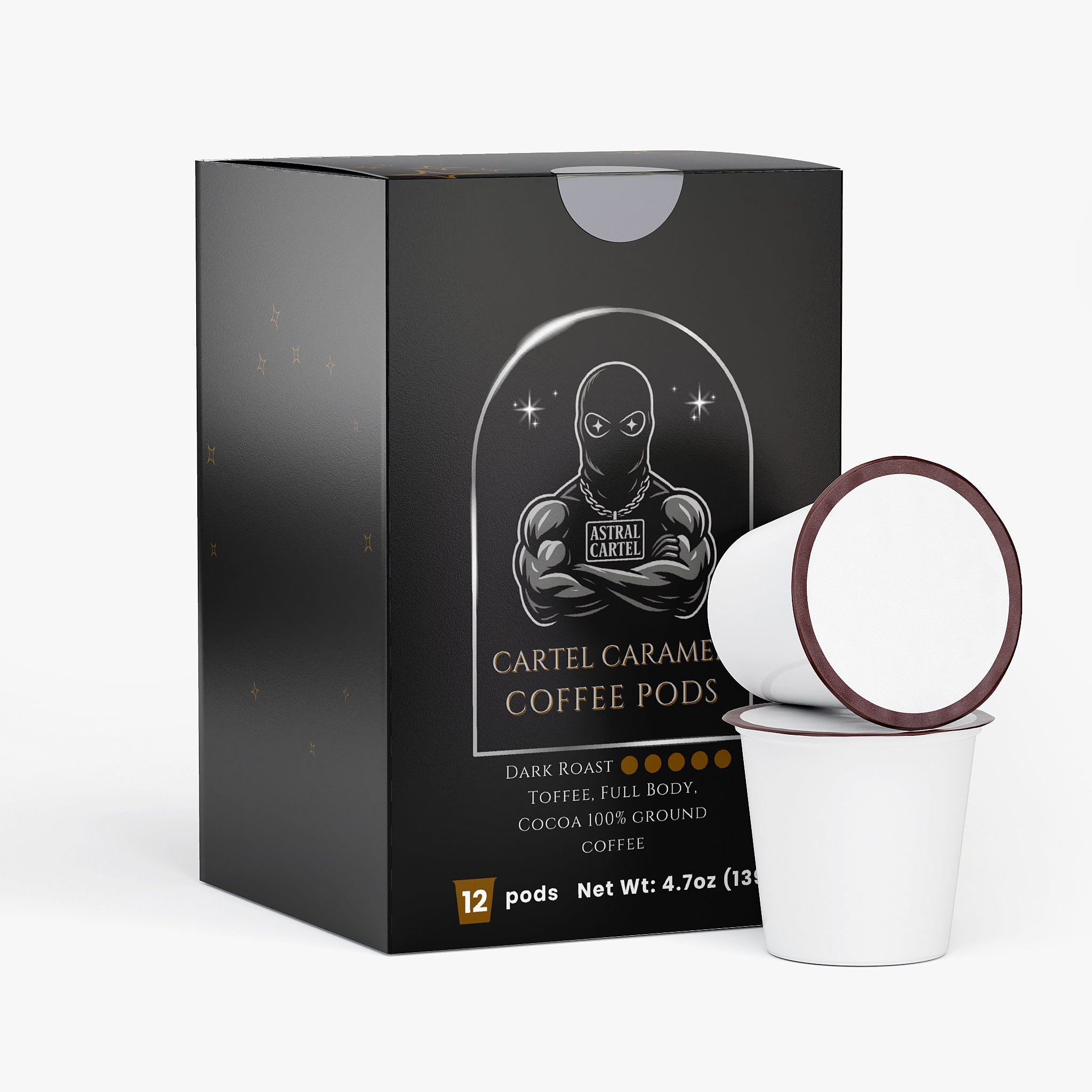 CARTEL CARAMEL COFFEE PODS (Dark Roast)